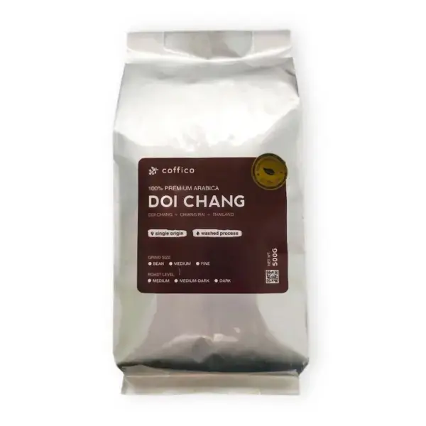 Coffico เมล็ดกาแฟคั่วดอยช้าง 500 กรัม