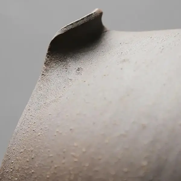 ถ้วยมัทฉะดินเผาก้นหอยมีปากเท 700 มล. รุ่น Fibo