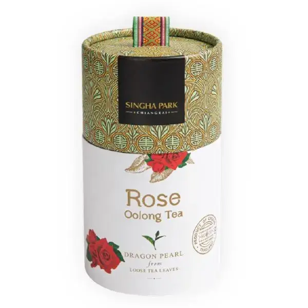 สิงห์ปาร์คเชียงราย อู่หลงกุหลาบ แบบใบ 100 กรัม (กระป๋อง)